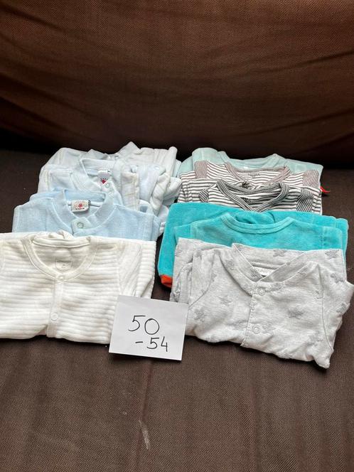 Pakket kledij maat 50-56 (55 stuks), Kinderen en Baby's, Babykleding | Maat 50, Zo goed als nieuw, Jongetje of Meisje, Overige typen