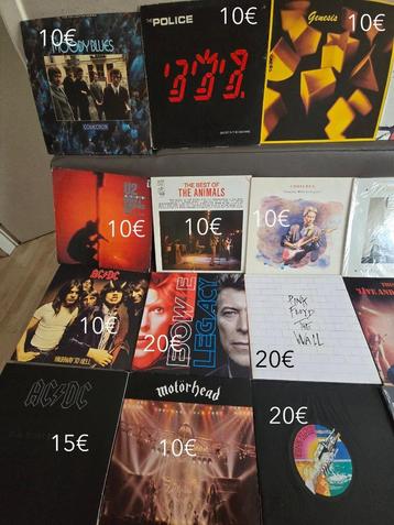 Lp's metal rock, hardrock, metal  beschikbaar voor biedingen