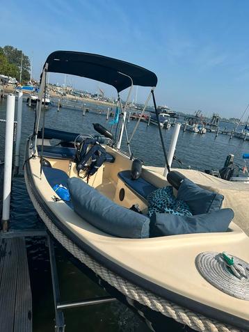 Bateau à moteur Sloep 470 avec moteur Yamaha + remorque, 3 à 6 mètres, Comme neuf, Enlèvement, Moteur hors-bord