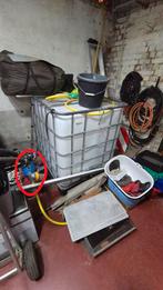 1000 liter watervat + waterpomp, Ophalen, Gebruikt
