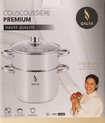 8L Galya cookware couscous pan beschikbaar voor biedingen