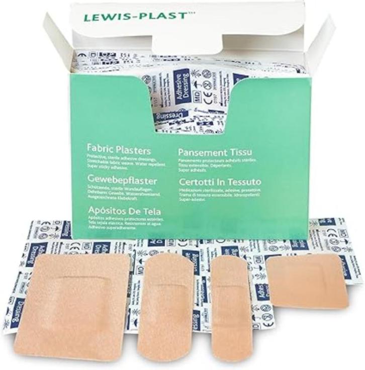 100 stuks ademende stoffen pleisters | medische kwaliteit, Diversen, Verpleegmiddelen, Nieuw, Ophalen of Verzenden