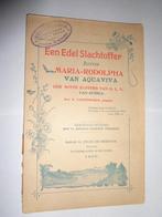 Een edel slachtoffer zuster Maria - Rodolpha van Aquaviva, Boeken, Gelezen, Afrika, 19e eeuw, G. Vandenbosch