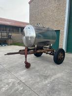 Inox tank 1000L, Ophalen