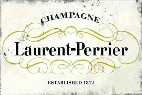 Reclamebord vintage champagne Laurent-Perrier - mancave new, Verzamelen, Merken en Reclamevoorwerpen, Nieuw, Reclamebord, Ophalen of Verzenden