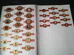 Boek 6 sigarenbandjes, Ophalen of Verzenden, Zo goed als nieuw, Sigarenbandjes