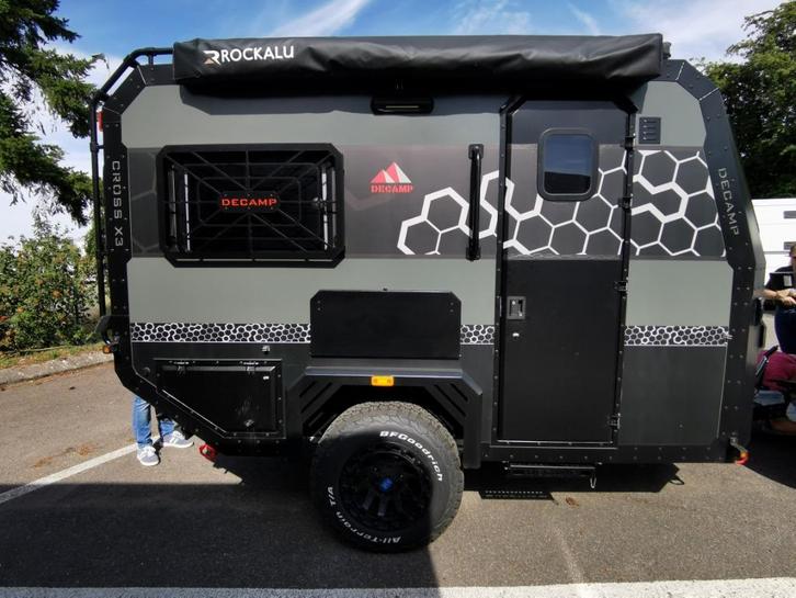 OFFROAD, DECAMP, TREKKING X3, Caravans en Kamperen, Caravans, Bedrijf, tot en met 4, 1250 - 1500 kg, 4 tot 5 meter, Fietsenrek