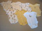Lot rompers korte mouwen 7 stuk maat 62, Kinderen en Baby's, Babykleding | Maat 62, Ophalen of Verzenden, Zo goed als nieuw