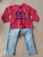 Set broek + bloes Mayoral - jongen - grijs/rood - maat 80, Enfants & Bébés, Vêtements de bébé | Taille 80, Ensemble, Garçon, Enlèvement ou Envoi