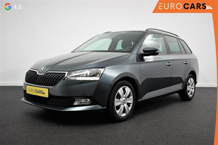Skoda Fabia Combi 1.0 TSI DSG Ambition | Navigatie | App Con, Auto's, Skoda, Bedrijf, Te koop, Fabia, ABS, Airbags, Airconditioning