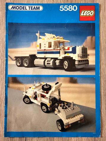 Lego System Model Team 5580 Highway Rig handleiding beschikbaar voor biedingen