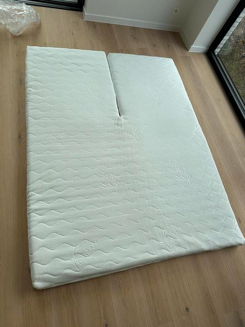 Luxe Splittopper Bamboo Koudschuim 160x200, Huis en Inrichting, Slaapkamer | Matrassen en Bedbodems, Gebruikt, Ophalen