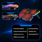 Pro laptopkoeler | geventileerde standaard | GRATIS LEVERING, Computers en Software, Laptopstandaarden, -, Verzenden, -, Nieuw