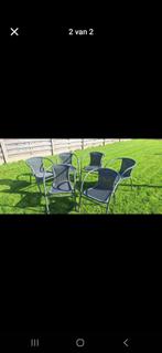 tuinstoelen, Tuin en Terras, Tuinstoelen, Ophalen, Zo goed als nieuw, Rvs, Stapelbaar