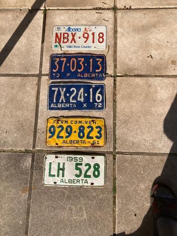 Nummerplaten, Ophalen, Gebruikt, Auto's