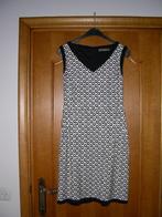 Kleed zonder mouwen (zwart en gebroken wit), Comme ça, 42, Kleding | Dames, Zwart, Maat 42/44 (L), Zo goed als nieuw, Comme ça
