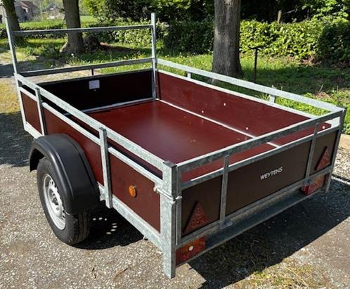 Enkelassige aanhangwagen in onberispelijke staat te koop, Auto diversen, Aanhangers en Bagagewagens, Zo goed als nieuw, Ophalen