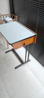 Retro schoolbank, Huis en Inrichting, Bureaus, Ophalen, Gebruikt