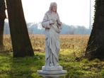 Statue du Sacré-Cœur sur socle - 150 cm - Pierre, Jardin & Terrasse, Enlèvement ou Envoi, Pierre, Homme