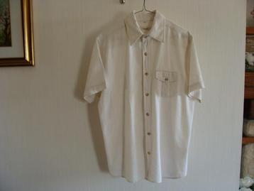 chemise beige claire,  Avanti, encolure M beschikbaar voor biedingen