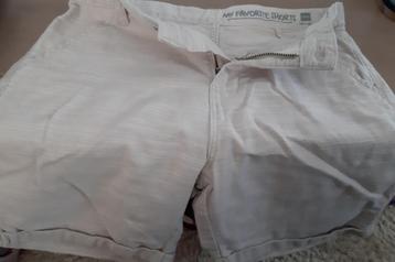 Linnen short - mt 146/152, Kinderen en Baby's, Kinderkleding | Maat 146, Broek, Nieuw, Ophalen of Verzenden, Hema