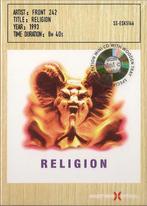 FRONT 242 RELIGION - LIMITED MINI CD IN WOODEN BOX + STICKER, Verzenden, Nieuw in verpakking