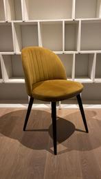 4 Design Chair Velvet Gold, Ophalen, Overige kleuren, Zo goed als nieuw, Vier