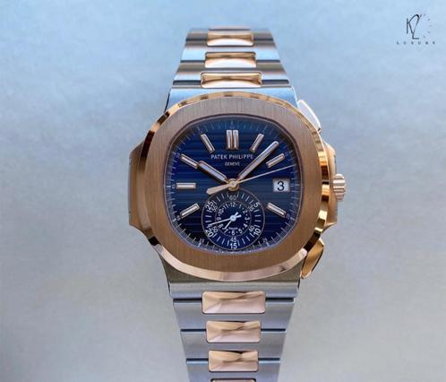 Patek Philippe 5980, Handtassen en Accessoires, Horloges | Heren, Gebruikt, Zakhorloge, Overige merken, Overige materialen, Goud