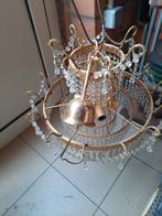 kristallen lusters, Huis en Inrichting, Lampen | Kroonluchters, Ophalen, Gebruikt, Glas