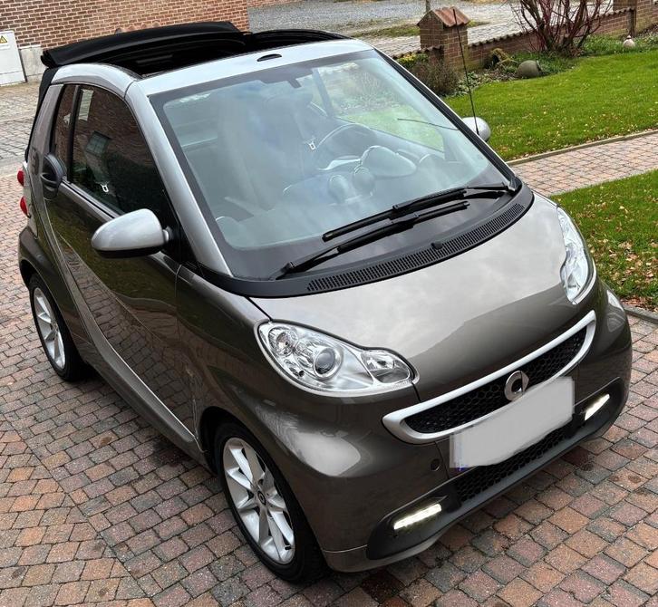 Smart Fortwo Cabriolet ED 451 - 100% Elektrisch - LEZ OK, Auto's, Smart, Particulier, ForTwo, ABS, Airbags, Airconditioning, Bluetooth