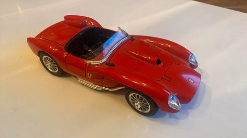1/18 Burago Ferrari 250 Testa Rossa 1957 miniatuurauto, Hobby en Vrije tijd, Modelauto's | 1:18, Zo goed als nieuw, Auto, Burago