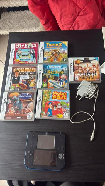 nintendo 2ds met 7 games beschikbaar voor biedingen