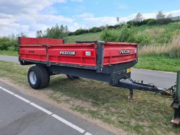 Peecon KW6000 kipper, olie geremd, PVG papieren 2013 kipkar, Enlèvement