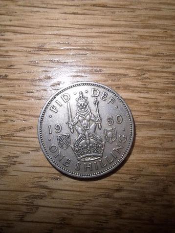 Pièce de 1 shilling anglais (2 pièces), Enlèvement ou Envoi