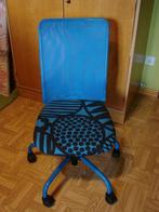bureaustoel :ikea, Huis en Inrichting, Bureaustoelen, Ophalen, Gebruikt, Blauw, Bureaustoel
