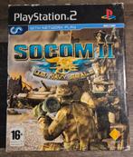 SOCOM II: U.S. Navy SEALs – Big Box Edition met headset!, Games en Spelcomputers, Online, Gebruikt, Shooter, Ophalen of Verzenden