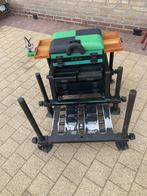 Te Koop SENSAS kist in prima staat 36 mm poten, Watersport en Boten, Ophalen, Gebruikt