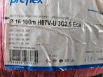 H07V-U 3G2.5 Eca voorbekabelde buis, Ophalen of Verzenden, Nieuw, Kabel of Snoer