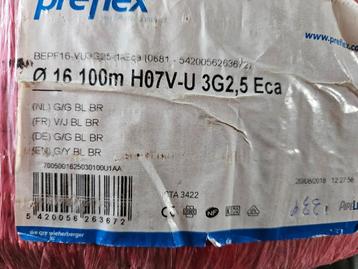 H07V-U 3G2.5 Eca voorbekabelde buis beschikbaar voor biedingen