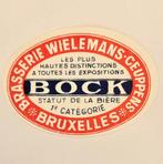 Bock Wielemans-Ceupens Etiquette biere  Label 19, Verzamelen, Merken en Reclamevoorwerpen, Verzenden, Zo goed als nieuw, Overige typen