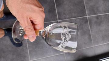 Gezuurd glas Hougardia Hoegaarden Hougaerde beschikbaar voor biedingen