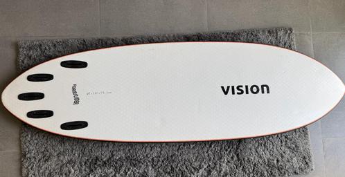 Vision Softtop surfboard 6'0, Watersport en Boten, Golfsurfen, Gebruikt, Shortboard, Met vinnen, Ophalen
