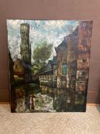 Schilderij gesigneerd Paul Flaneur, Antiek en Kunst, Kunst | Schilderijen | Klassiek, Ophalen