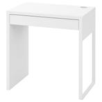 Bureau IKEA MICKE blanc/wit, Huis en Inrichting, Bureaus, Ophalen of Verzenden, Zo goed als nieuw, Bureau