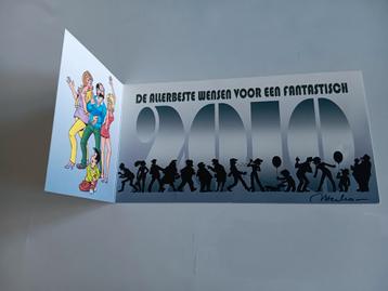 Kiekeboe wenskaartje 2010 beschikbaar voor biedingen