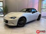 Mazda MX-5 1.5L SKYACTIV-G 131PK Skycruise 6MT, Auto's, Mazda, Cabriolet, Wit, Bedrijf, Handgeschakeld