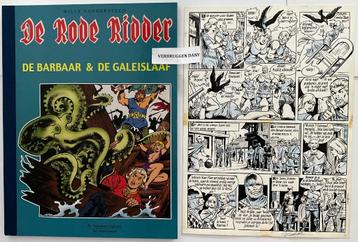 De Rode Ridder”De barbaar/De galeislaaf” + originele pagina! beschikbaar voor biedingen