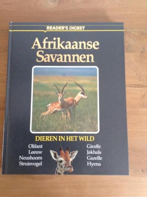 Savanes africaines - Faune, Livres, Nature, Comme neuf, Enlèvement ou Envoi