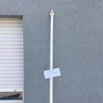 Tringles à rideaux en bois, Enlèvement, Utilisé, Moins de 50 cm, 200 cm ou plus