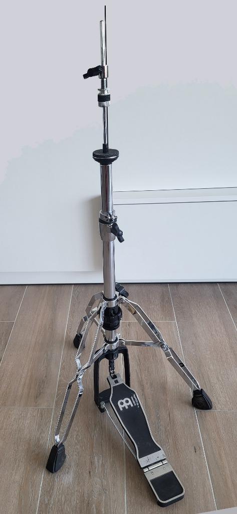 Set statieven (hihat-statief, bekkenstatief, 2 bekkenarmen), Muziek en Instrumenten, Percussie, Zo goed als nieuw, Melodische percussie